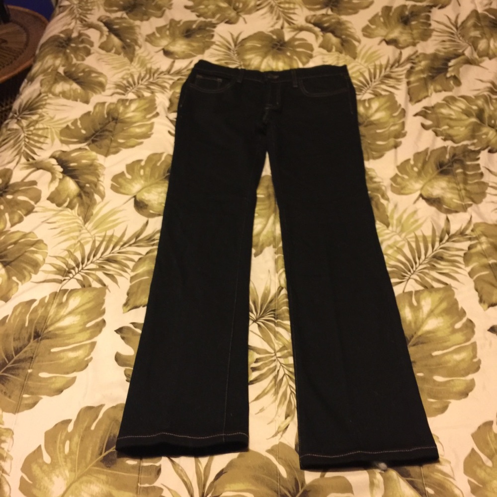 J Brand Straight Leg Jeans in Black
